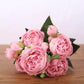 Exquisite Lifelike Artificial Peony Flower Bouquet – Elegant Décor for Home, Office, or Special Occasions