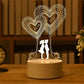 3D Acrylic Night Lamp (25+ Different Designs) | USB-Powered Decorative Light with Adjustable Brightness