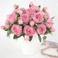 Exquisite Lifelike Artificial Peony Flower Bouquet – Elegant Décor for Home, Office, or Special Occasions