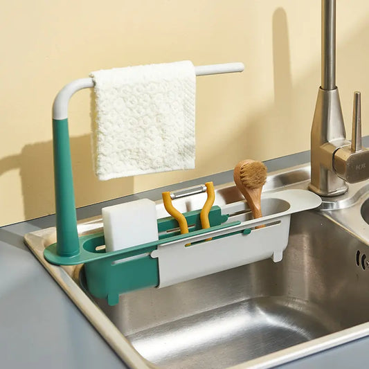 Extendable Shelf Kitchen Sink Organizer – Versatile and Hygienic Storage Solution for Every Kitchen