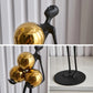 Modern Elegant Floor Ball Sculptures for Living Room, Entryway, and Home Decor – Statement Decorative Art Pieces