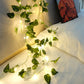 Enchanting Flower Green Leaf String Lights – Perfect for Indoor & Outdoor Decor