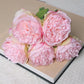 Lifelike Artificial Peony Flower Bouquet – Perfect for Home, Office, or Event Décor