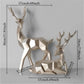 Reindeer Figurines Sculpture – Capture the Spirit of the Season (Set of Two)