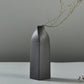 Elegant Frosted Black Ceramic Vases – Timeless Sophistication for Home Décor