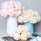 Lifelike Artificial Peony Flower Bouquet – Perfect for Home, Office, or Event Décor