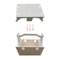 Multi-Functional Foldable Picnic Table and Basket Set